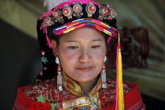 Tradiční svatba v Tibetu