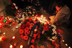 Oslavy 17. listopadu na Národní třídě - 21 let poté