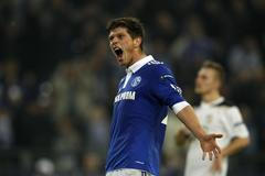 Schalke - Plzeň (Klaas-Jan Huntelaar, radost)