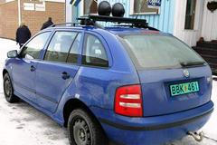 Špionážní foto Škoda