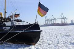 Mrazy v Německu - Hamburk