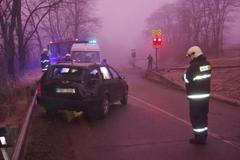 Nehoda na železničním přejezdu u Ivančic na Brněnsku