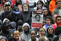 USA - protirasová demonstrace