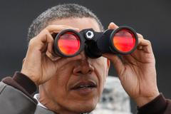 Obama se dívá do KLDR