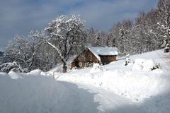 Sníh v Tanvaldu i jinde