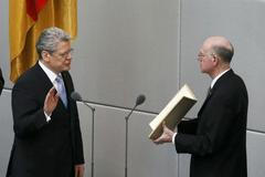 Slavnostní přísaha Joachima Gaucka