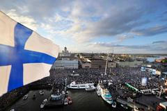 MS 2011: Finsko - oslavy