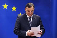 Petr Nečas v Bruselu