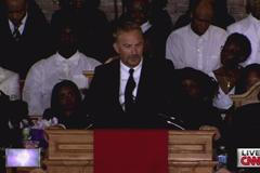 Pohřeb Whitney Houston: Kevin Costner