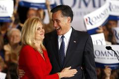 Mitt Romney slaví vítězství v primárkách v Illinois