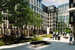 tiskárna Rudého práva v demolici, Penta staví kanceláře