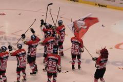 Play off: Pardubice - Vítkovice (postup - radost)