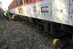 Nehoda vlaku zastavila hlavní trať v ČR