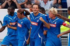 Hoffenheim se raduje z vítězství nad Brémami