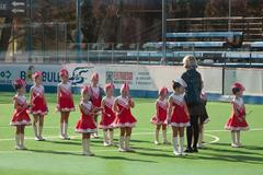 poslední trénink před soutěží