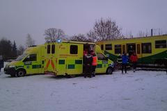 Srážka vlaků u Vodňan (2. února 2011)