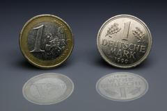 Euro eurozóna krize marka Německo