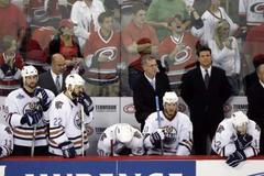 Smutek hráčů Edmontonu