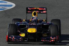 Testy v Jerezu: Vettel
