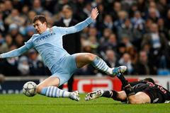 Liga mistrů: Manchester City - Bayern (Džeko a Contento)