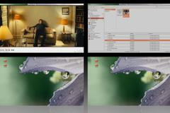 Linux pracovní plocha - ilustračka