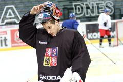 Sraz hokejové reprezentace - Jakub Štěpánek