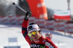 SP v Novém Městě: Marit Björgenová (radost)