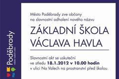 První škola Václava Havla