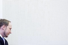 Anders Behring Breivik u soudu v norském Oslo