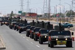 Vojáci v Ciudad Juárez