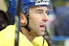 Sraz hokejové reprezentace - Petr Nedvěd