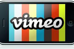 aplikace Vimeo pro mobilní telefony