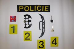 Zajištěné věci násilníka