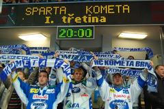 Sparta - Kometa Brno: fanoušek