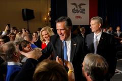 Republikánské primárky odstartovaly v Iowě - Mitt Romney