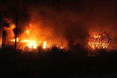 Požár v Chropyni