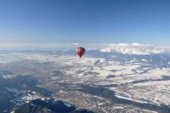 Přelet balonem nad Tatrami