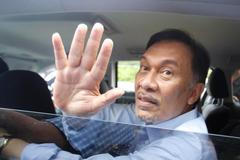 Vůdce malajské opozice Anwar Ibrahím