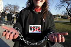 protest pirátské strany