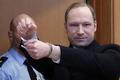 Anders Behring Breivik u soudu v norském Oslo