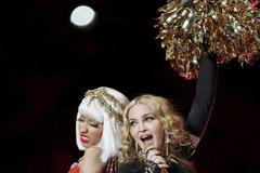 Super Bowl - Madonna a Nicki Minaj