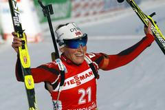 Tora Bergerová vyhrála závod na 15 kilometrů