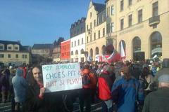 Protest proti těžbě břidlicového plynu