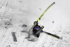 Turné čtyř můstků: Hlava (pád)