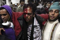 Nové nepokoje v Egyptě - káhirské náměstí Tahrír