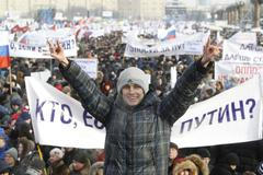 Demonstrace v Moskvě