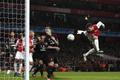 Liga mistrů: Arsenal - AC Milán (gól - Koscielny)