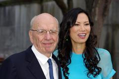 Rupert Murdoch s manželkou Wendi Deng