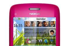 Nokia C3 růžový