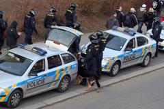 Bohemians 1905 - Baník Ostrava (policie)